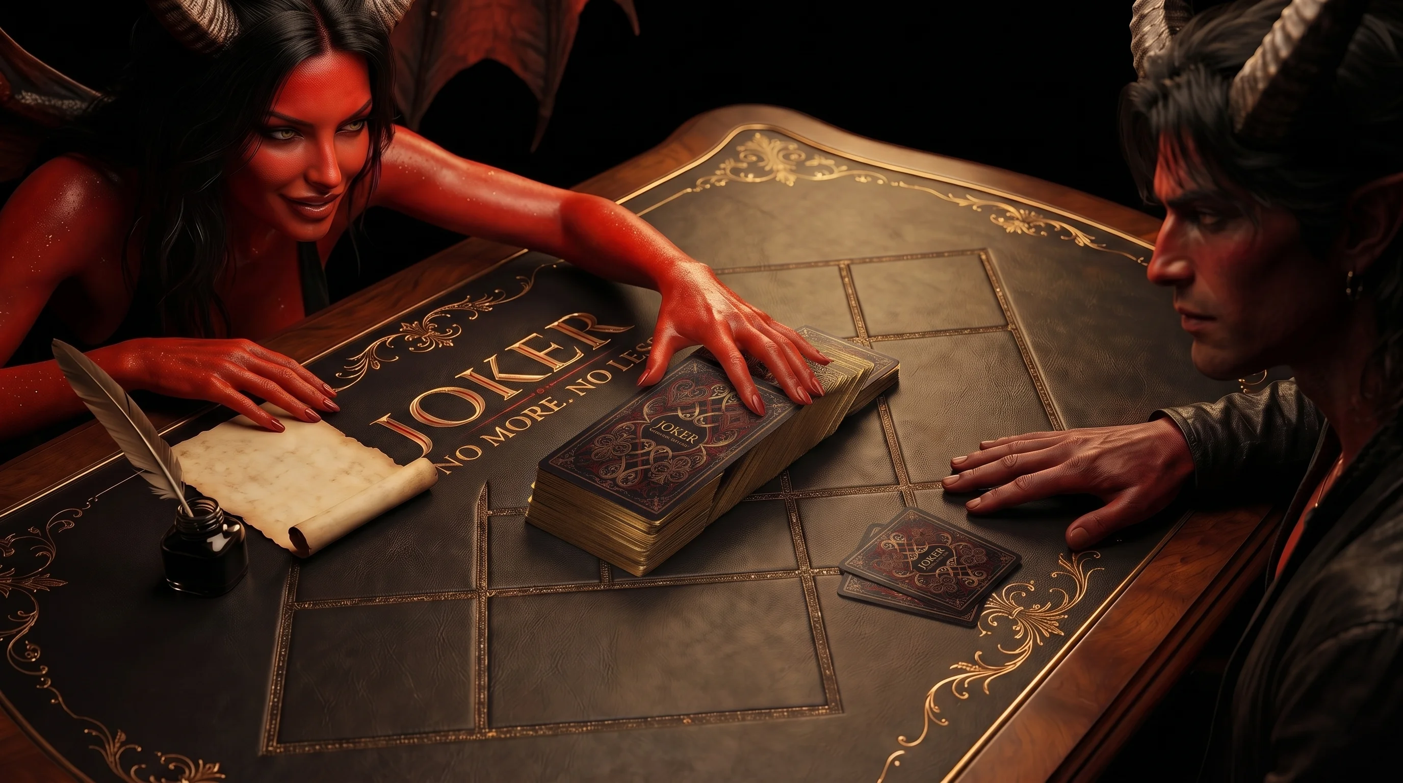 Joker AI — No more. No less. The splash art of the game.